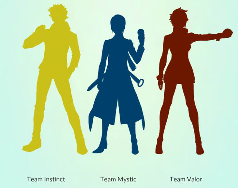 Illustration for article titled Pokémon Go Players: Team Instinct, Mystic Or Valor?